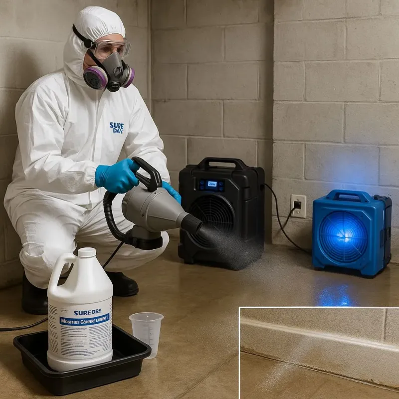 Sanitization and Odor Removal process in Masonboro, NC