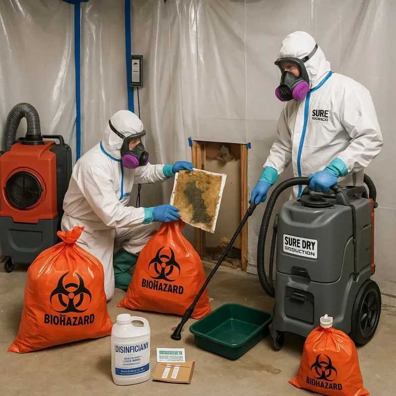 Contaminated Water Handling Protocols process in Masonboro, NC